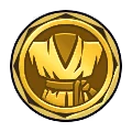 Martial Arts Uniform Medal (Gold)