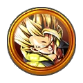 Fierce Fight Medal [Super Saiyan Gogeta]