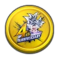 4th Anniversary Medal