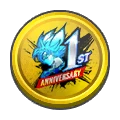 1st Anniversary Medal