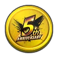 5th Anniversary Medal