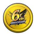 6th Anniversary Medal