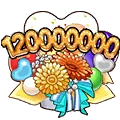 120M Users Huge Thanks Balloon