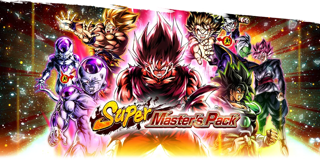 Super Master's Pack #4 SPARKING Rarity Guaranteed Ticket Summon
