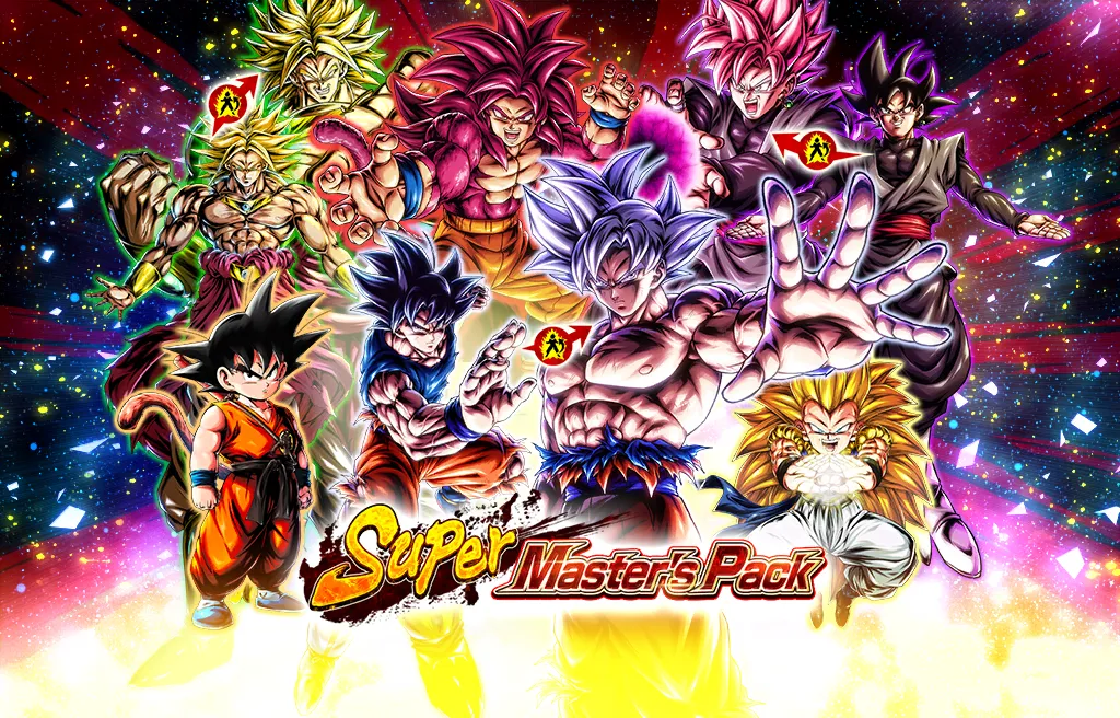 Super Master's Pack SPARKING Rarity Guaranteed Ticket Summon