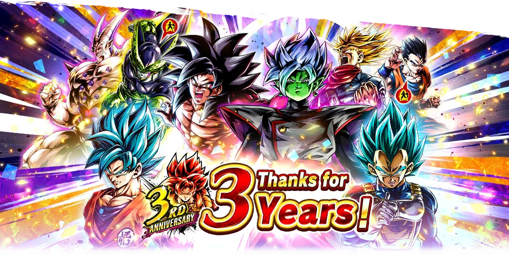 THANKS FOR 3 YEARS!
