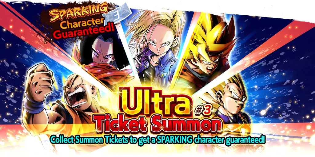 SPARKING Rarity Guaranteed! Ultra Ticket Summon #3