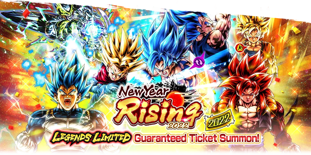 NEW YEAR RISING 2022 LL Guaranteed Ticket Summon