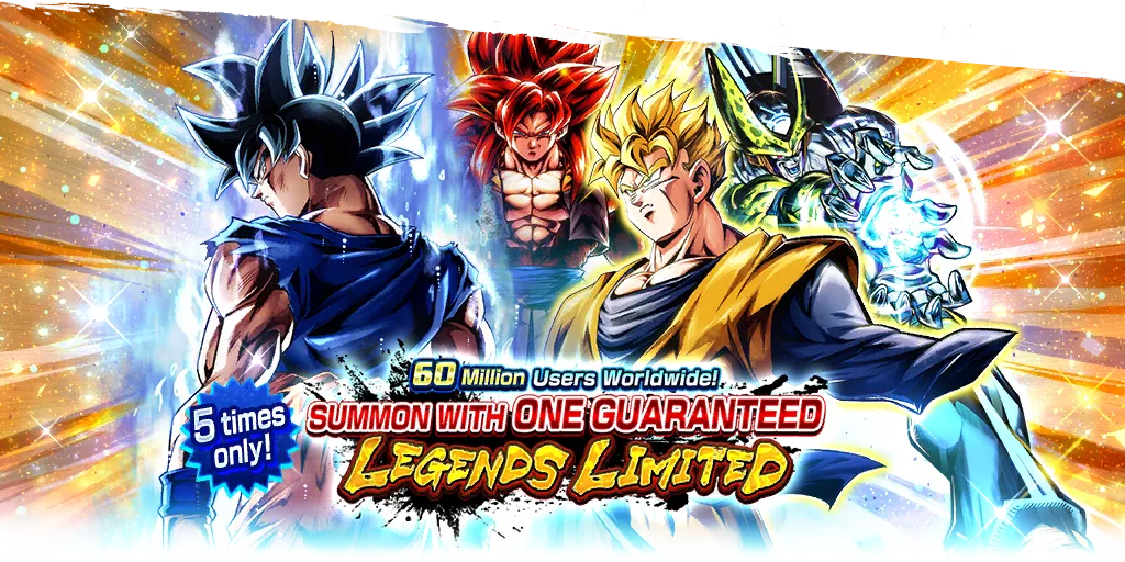 60 MILLION USERS WORLDWIDE! SUMMON WITH ONE GUARANTEED LEGENDS LIMITED
