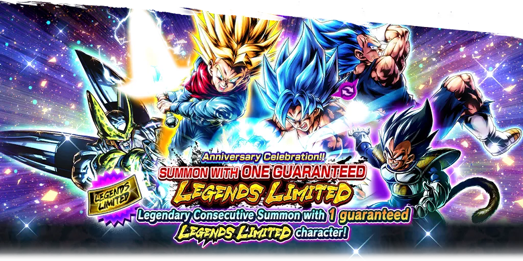 ANNIVERSARY CELEBRATION!! 1 LEGENDS LIMITED GUARANTEED SUMMON