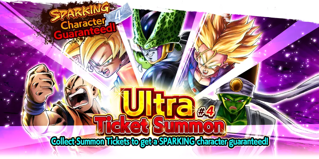 SPARKING Rarity Guaranteed! Ultra Ticket Summon #4