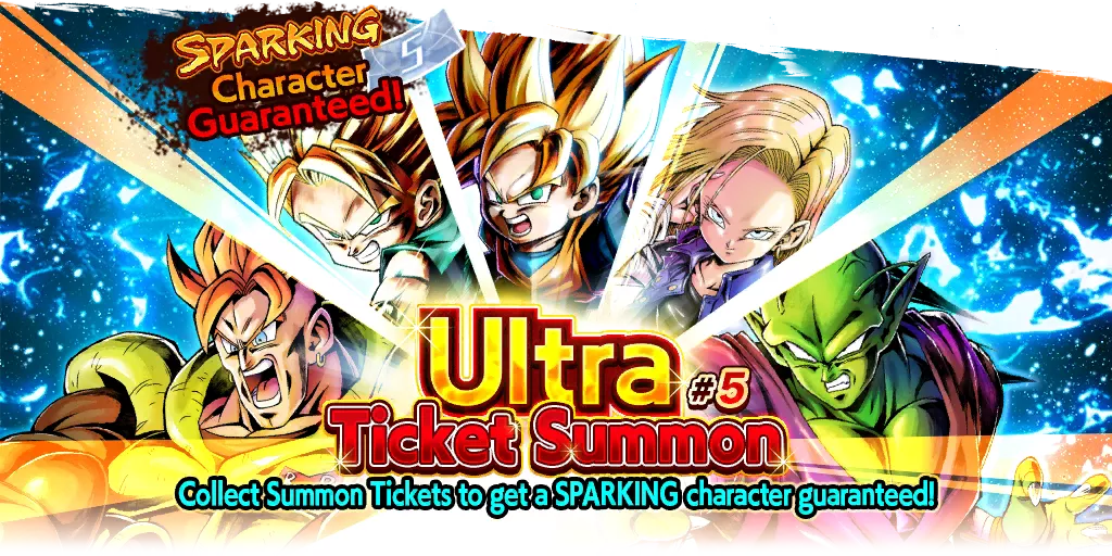 SPARKING Rarity Guaranteed! Ultra Ticket Summon #5