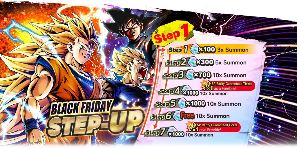 BLACK FRIDAY STEP-UP