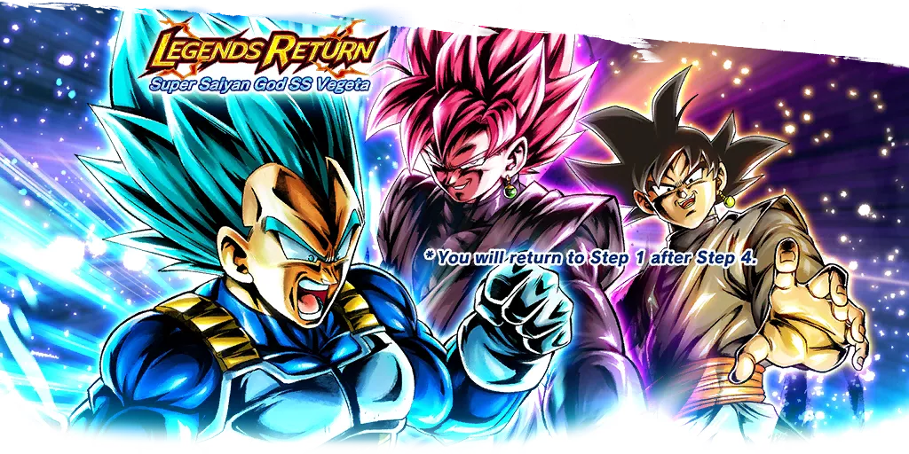 Legends Return - Super Saiyan God SS Vegeta -