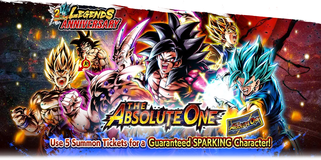 2nd Anniversary The Absolute One SPARKING Guaranteed Ticket Summon