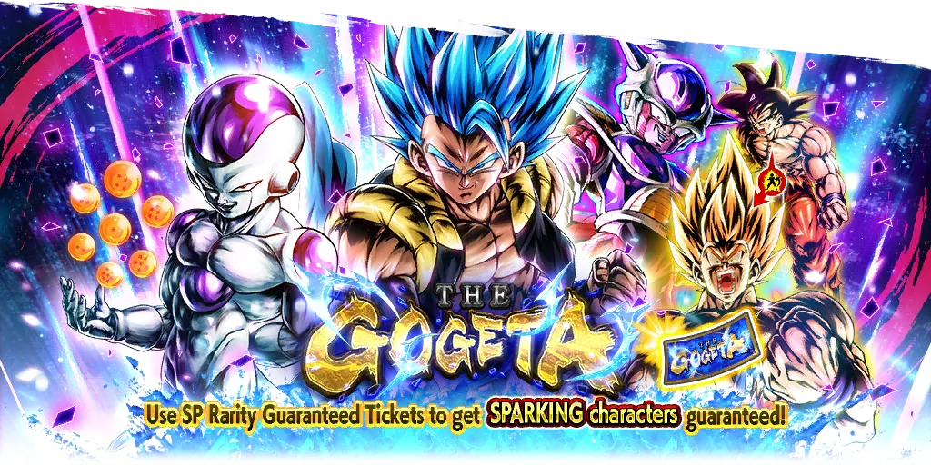 THE GOGETA SPARKING Rarity Guaranteed Ticket Summon