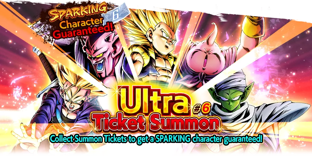 SPARKING Rarity Guaranteed! Ultra Ticket Summon #6