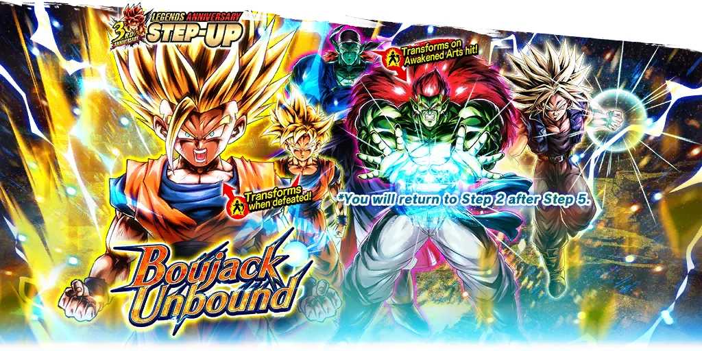 LEGENDS ANNIVERSARY STEP-UP - BOUJACK UNBOUND -