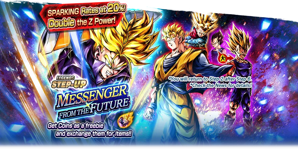 LEGENDS STEP-UP - MESSENGER FROM THE FUTURE -