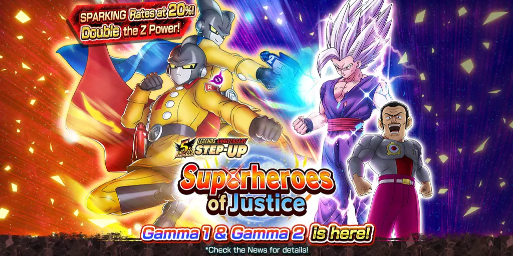 LEGENDS ANNIVERSARY STEP-UP - SUPERHEROES OF JUSTICE -