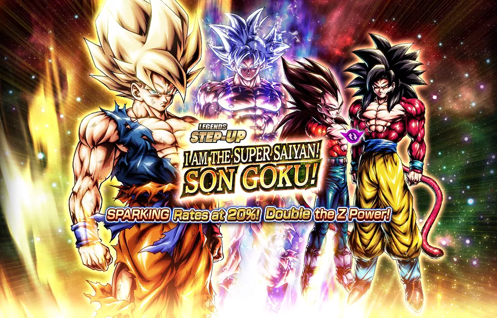 LEGENDS STEP-UP - I AM THE SUPER SAIYAN! SON GOKU! -