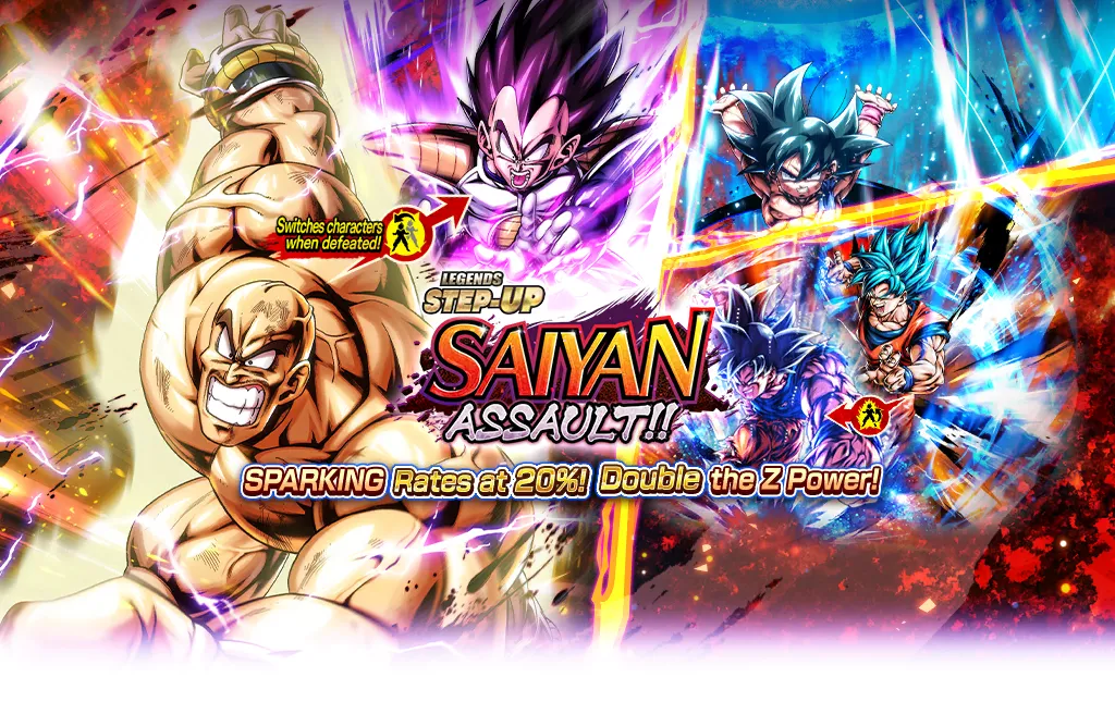 LEGENDS STEP-UP - SAIYAN ASSAULT!! -