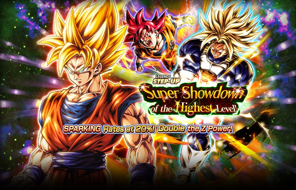 LEGENDS STEP-UP - SUPER SHOWDOWN OF THE HIGHEST LEVEL! -