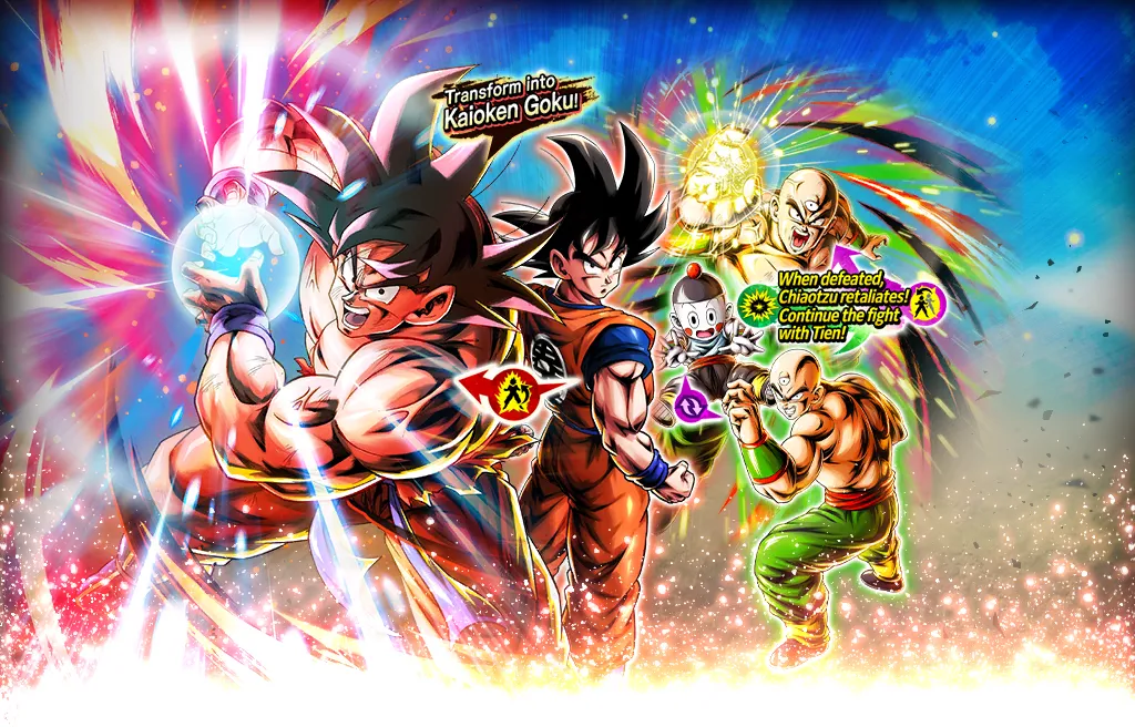 LEGENDS ANNIVERSARY STEP-UP - SURPASSING ALL LIMITS! DEATH-DEFYING 3x KAIOKEN -