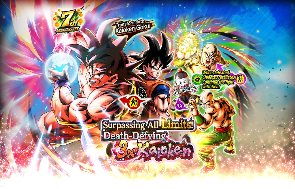 SURPASSING ALL LIMITS! DEATH-DEFYING 3x KAIOKEN SP Guaranteed Ticket Summon