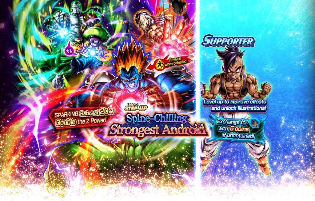 LEGENDS STEP-UP - SPINE-CHILLING STRONGEST ANDROID -