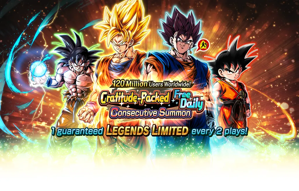 120 Million Users Worldwide! Gratitude-Packed Free Daily Consecutive Summon