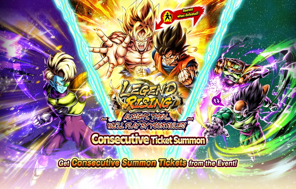 LEGEND RISING - ALRIGHT, THEN... WE'LL PLAY BY YOUR RULES! - Consecutive Ticket Summon