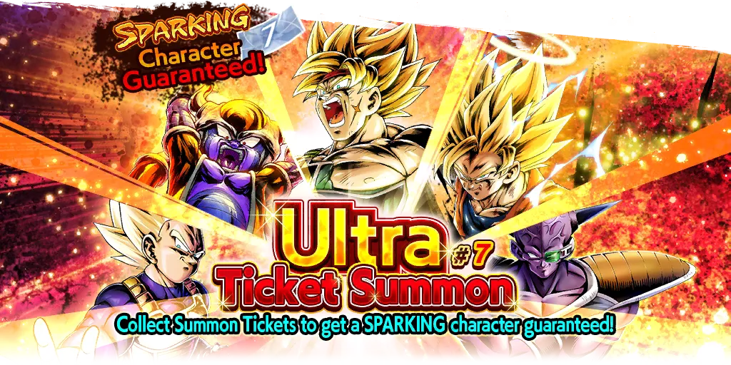 SPARKING Rarity Guaranteed! Ultra Ticket Summon #7