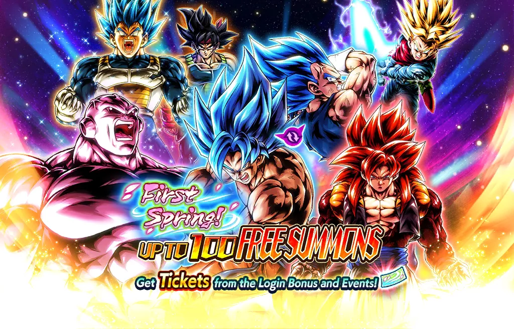First Spring! Up to 100 Free Summons