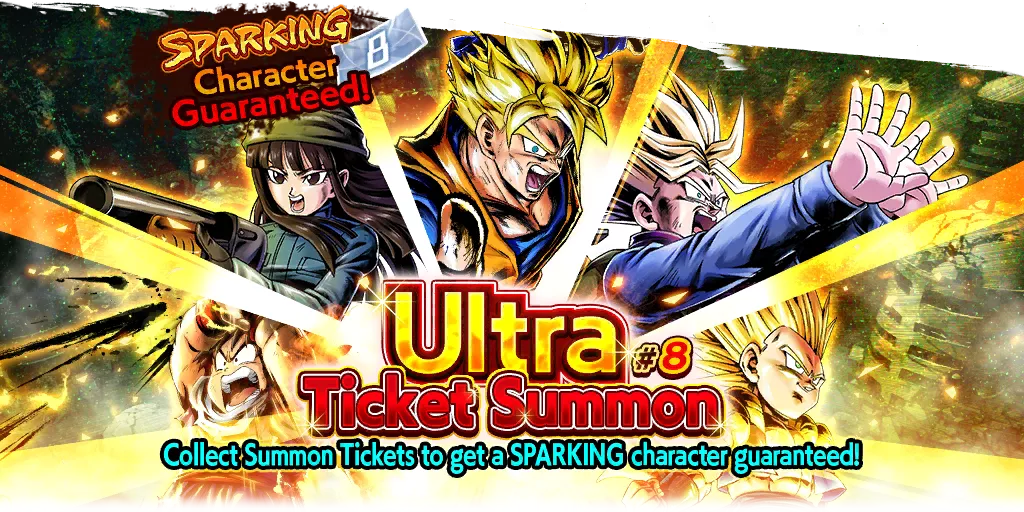 SPARKING Rarity Guaranteed! Ultra Ticket Summon #8