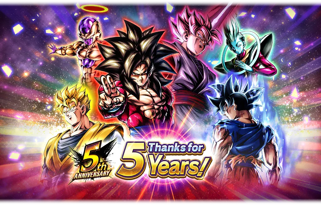 THANKS FOR 5 YEARS!