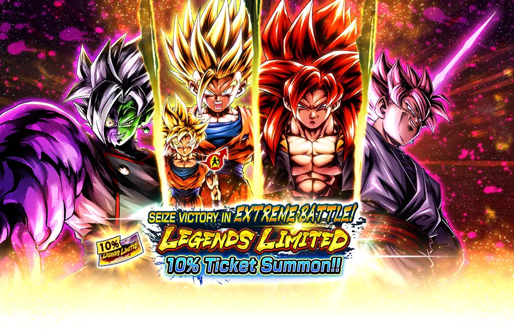 SEIZE VICTORY IN EXTREME BATTLE! LEGENDS LIMITED 10% Ticket Summon!!
