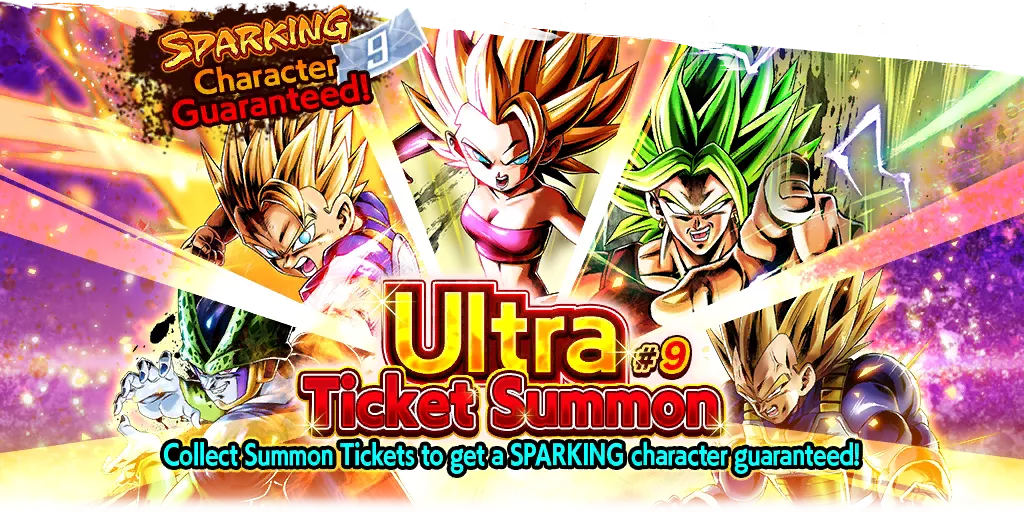 SPARKING Rarity Guaranteed! Ultra Ticket Summon #9
