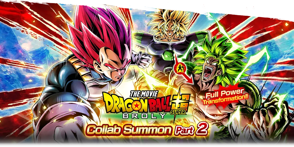 "Dragon Ball Super: Broly" Collab Summon Part 2