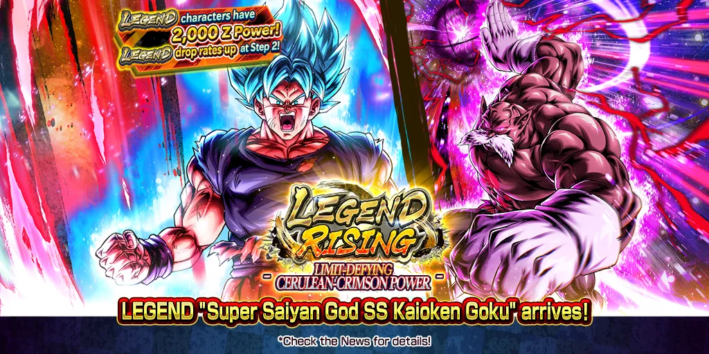 LEGEND RISING - LIMIT-DEFYING CERULEAN-CRIMSON POWER -
