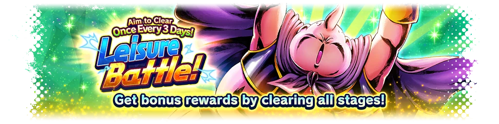 Aim to Clear Once Every 3 Days! Leisure Battle!