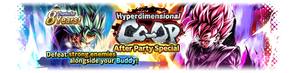 Thanks for 8 Years! Hyperdimensional Co-Op After Party Special VS Super Saiyan Rosé Goku Black