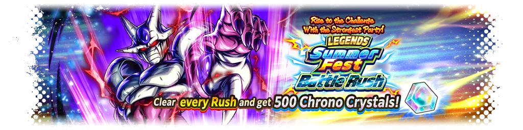 Rise to the Challenge With the Strongest Party! Legends Summer Fest Battle Rush