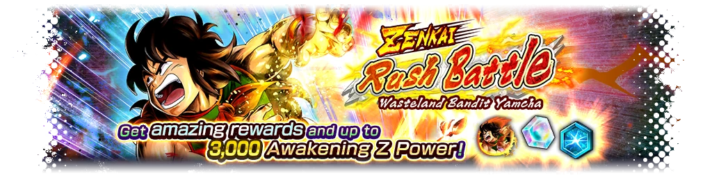 ZENKAI Rush Battle - Wasteland Bandit Yamcha -