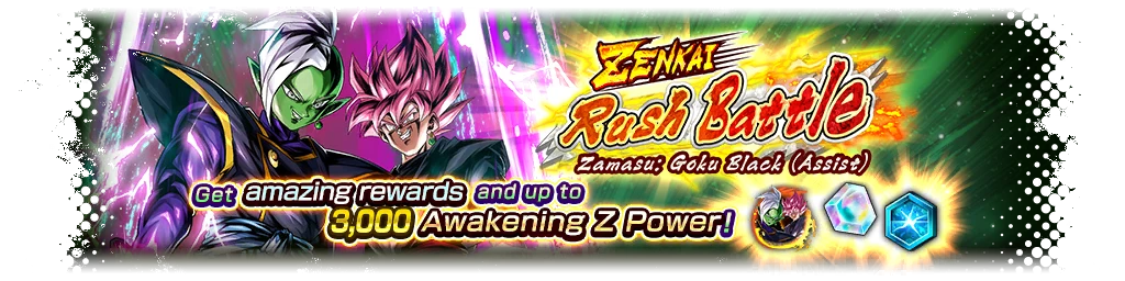 ZENKAI Rush Battle - Zamasu: Goku Black (Assist) -