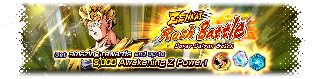 ZENKAI Rush Battle - Super Saiyan Gohan -