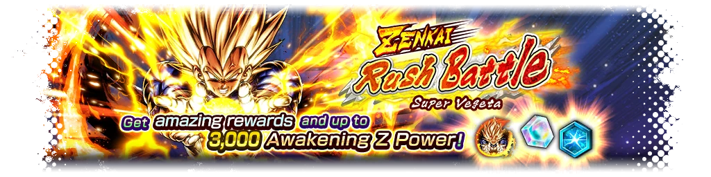 ZENKAI Rush Battle - Super Vegeta -