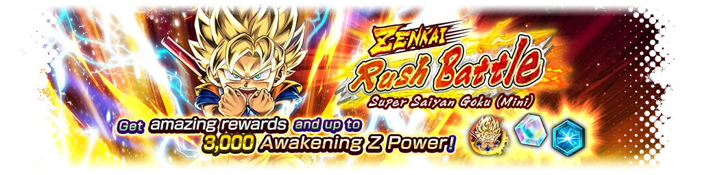 ZENKAI Rush Battle - Super Saiyan Goku (Mini) -