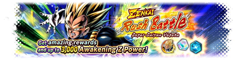ZENKAI Rush Battle - Super Saiyan Vegeta -