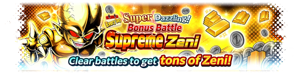 Super Dazzling! Bonus Battle Supreme Zeni